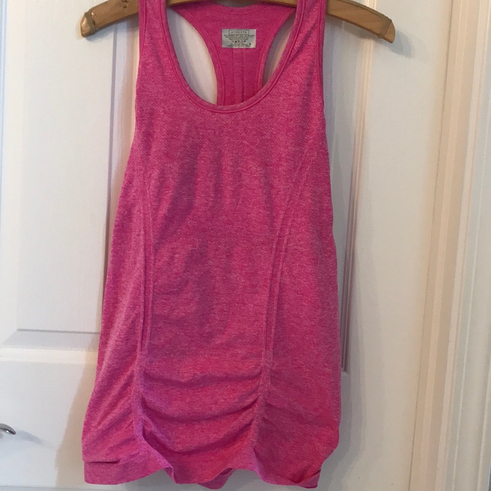 Pink Athleta top